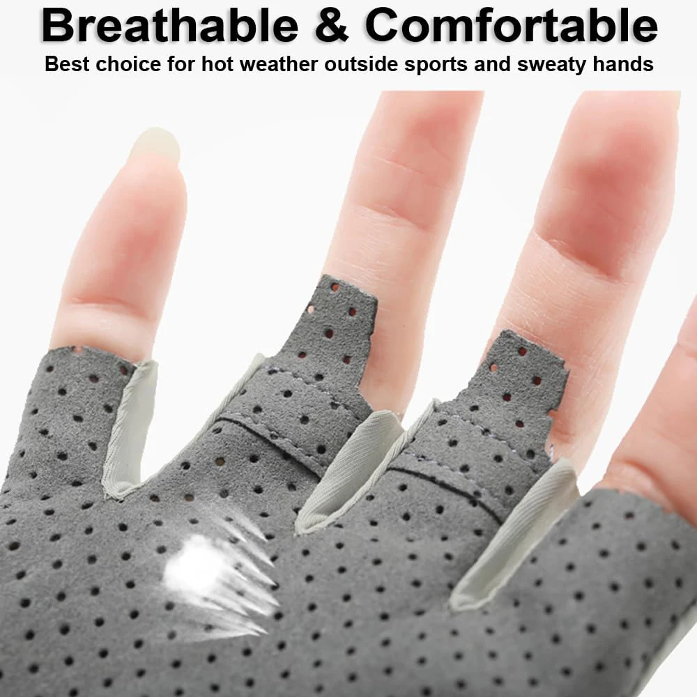 1 Pair Fingerless Driving/Fish - Spearfishing Glove ulasan dan harga