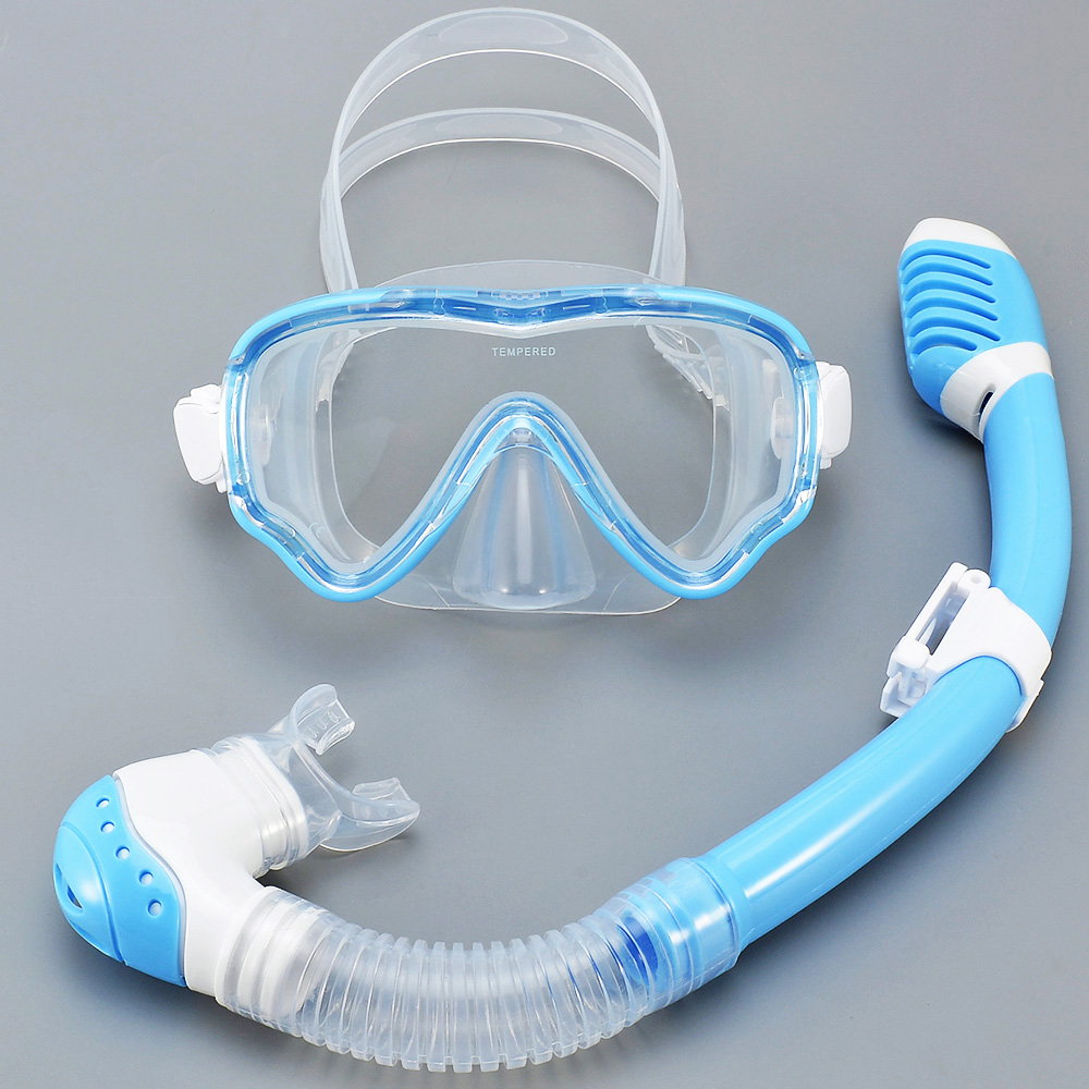 Kids Diving Mask Snorkel Set S - Freediving Mask Set ulasan dan harga