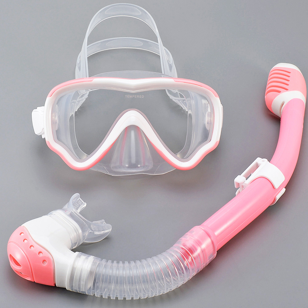 Kids Diving Mask Snorkel Set S - Freediving Mask Set ulasan dan harga