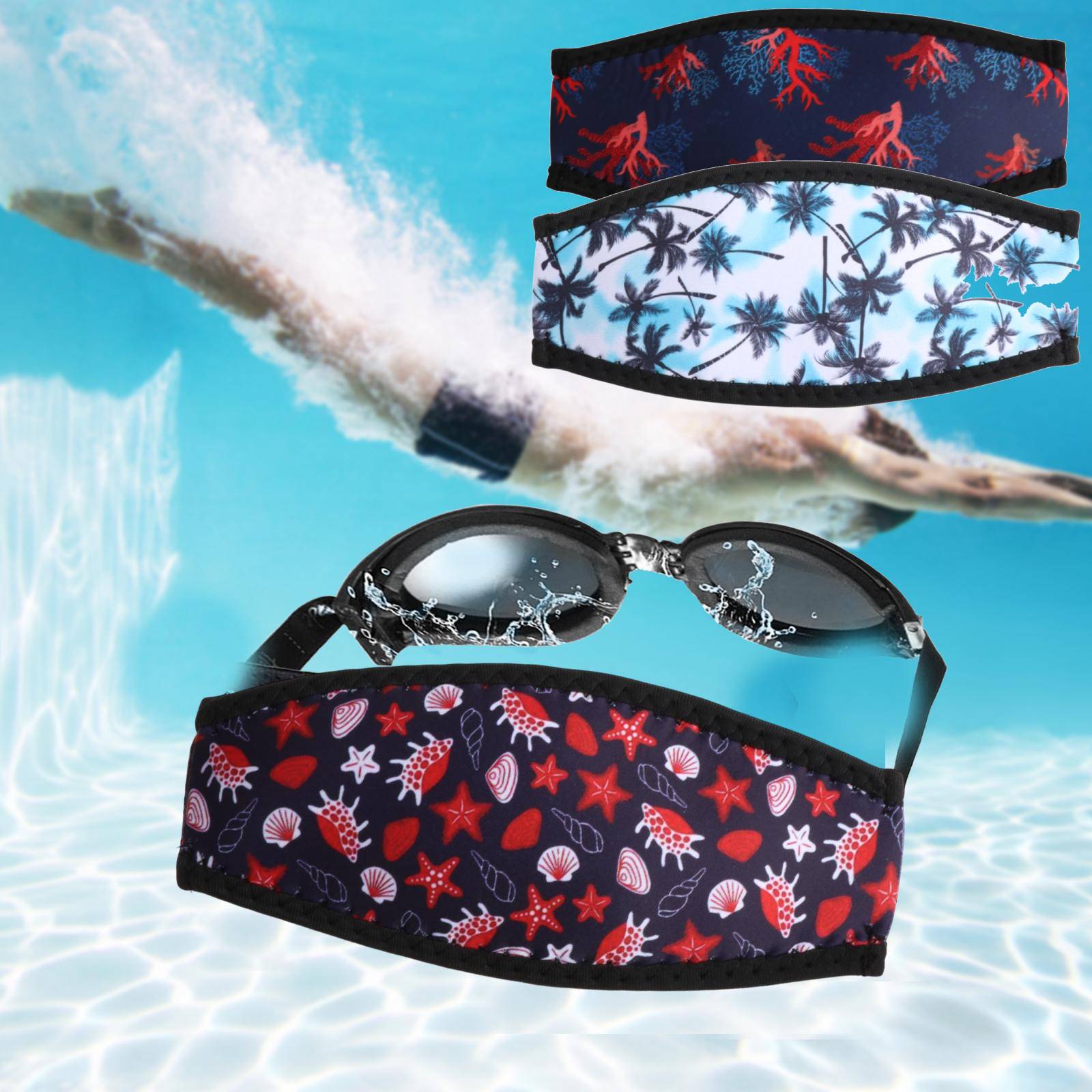 Diving Strap Cover Mask Straps - Freediving Mask Set ulasan dan harga
