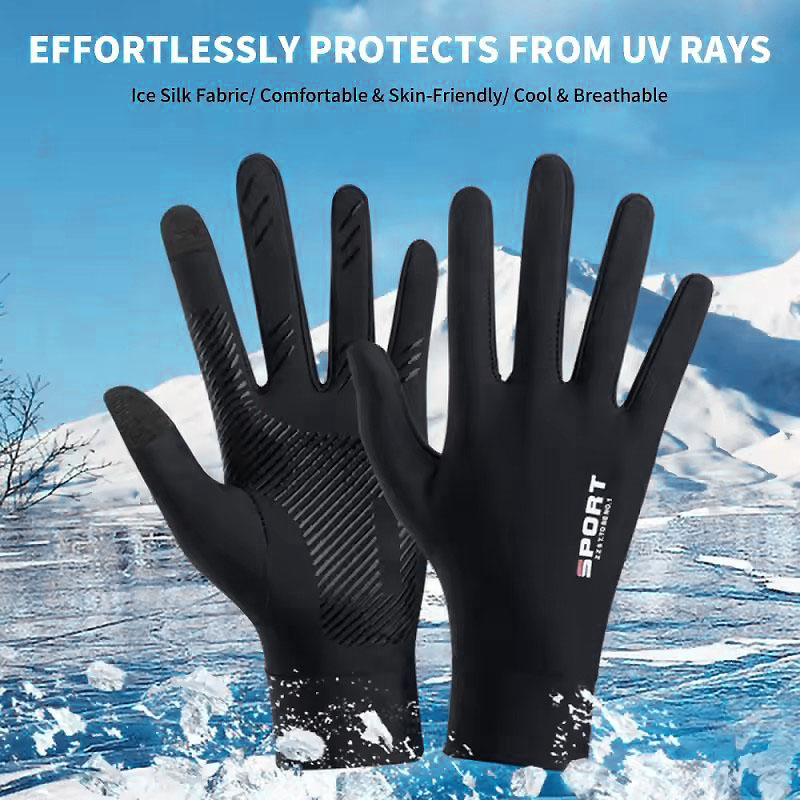 Summer Ice Silk Touchscreen An - Spearfishing Glove ulasan dan harga